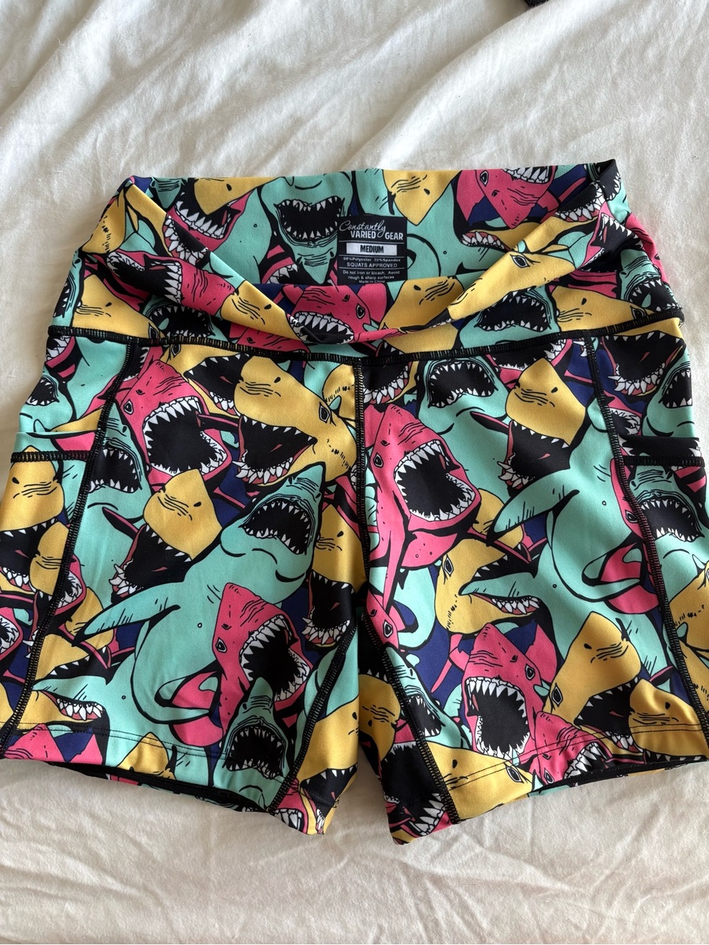 CVG Shark Shorts - Medium 5”